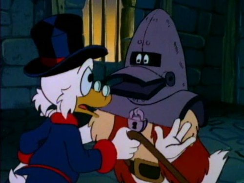 Duck in the Iron Mask