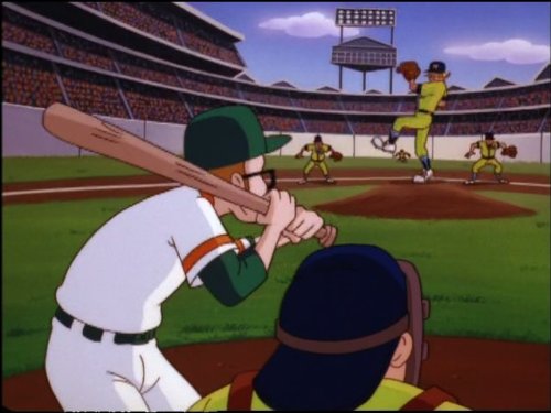 Pinky At The Bat