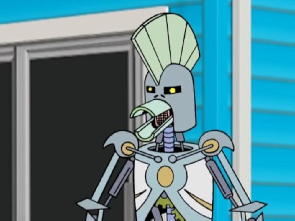 Cybernetic Ghost of Christmas Past from the Future