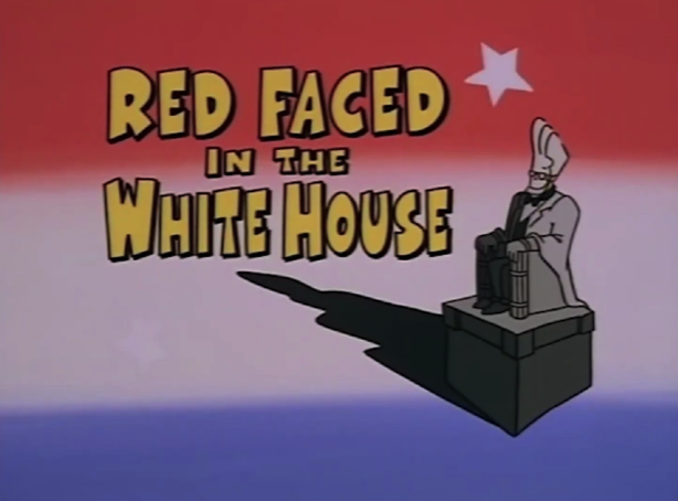 Red Faced In The White House