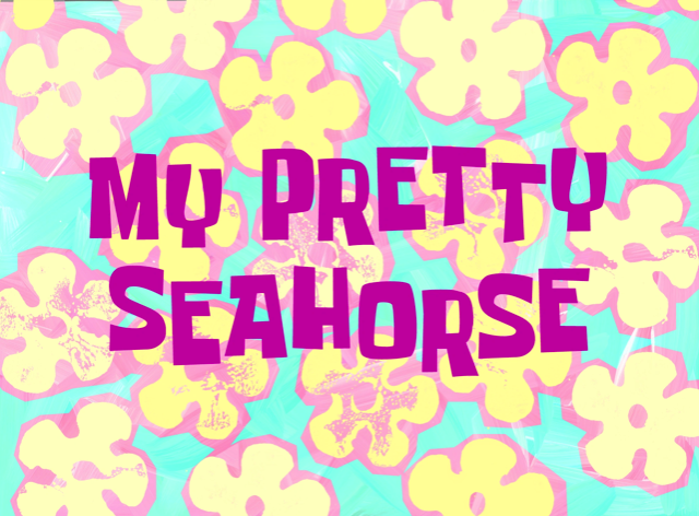 My Pretty Seahorse