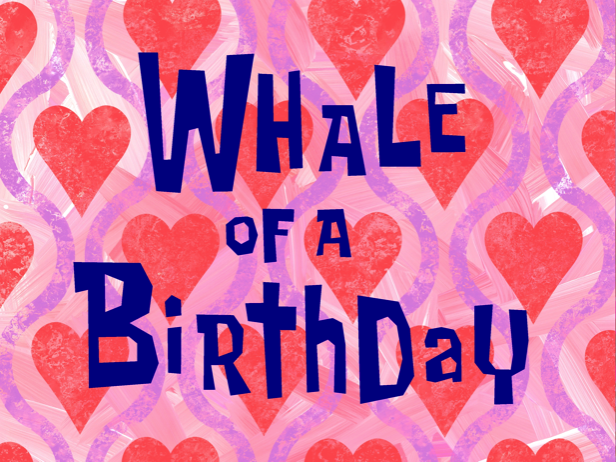 Whale of a Birthday