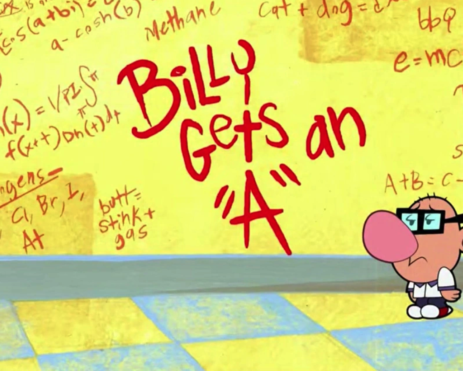 Billy Gets an 'A'
