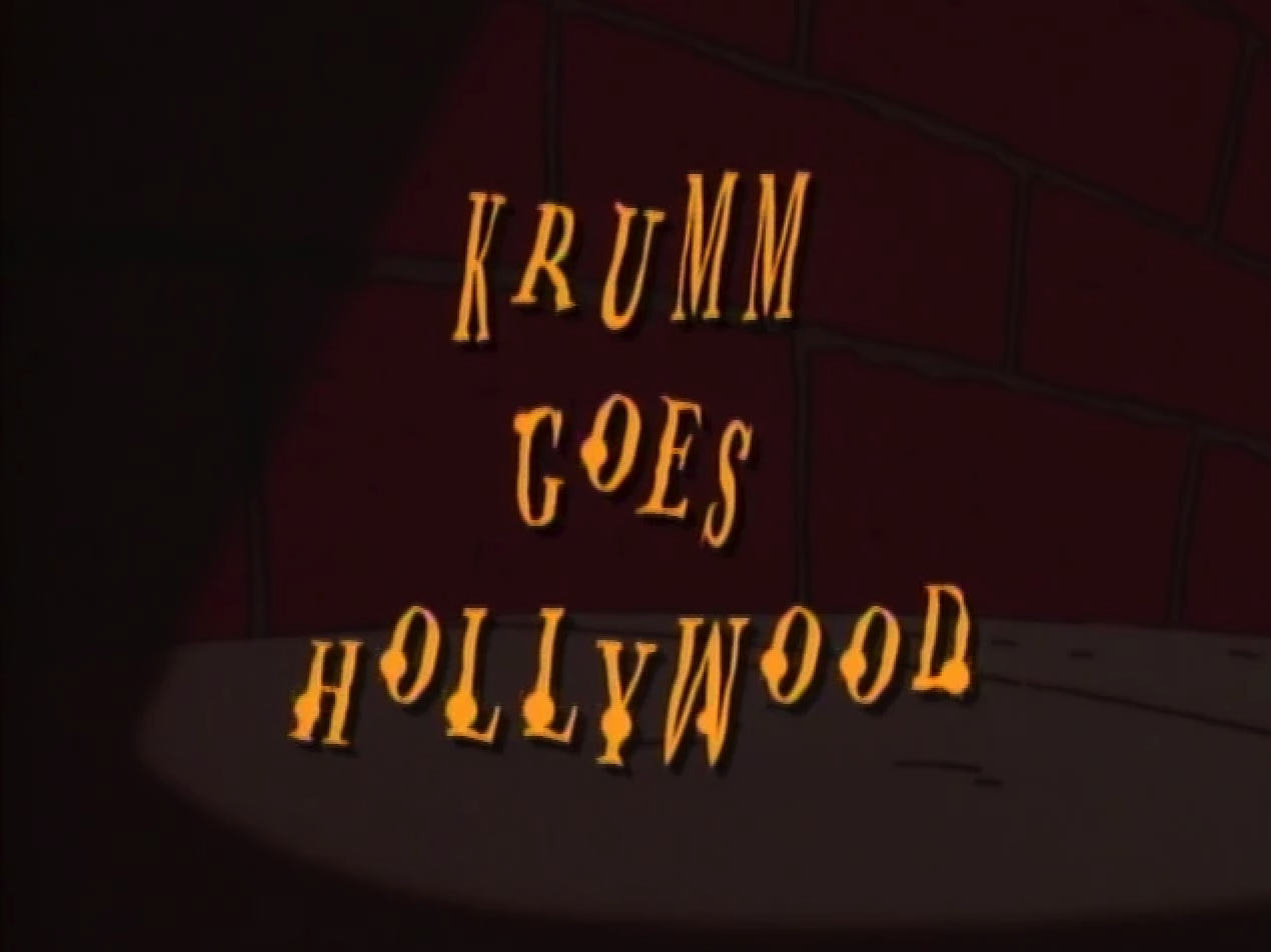 Krumm Goes Hollywood