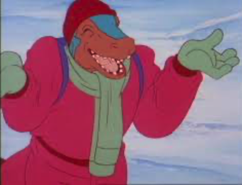Allo and Cos-Stego Meet The Abominable Snowman