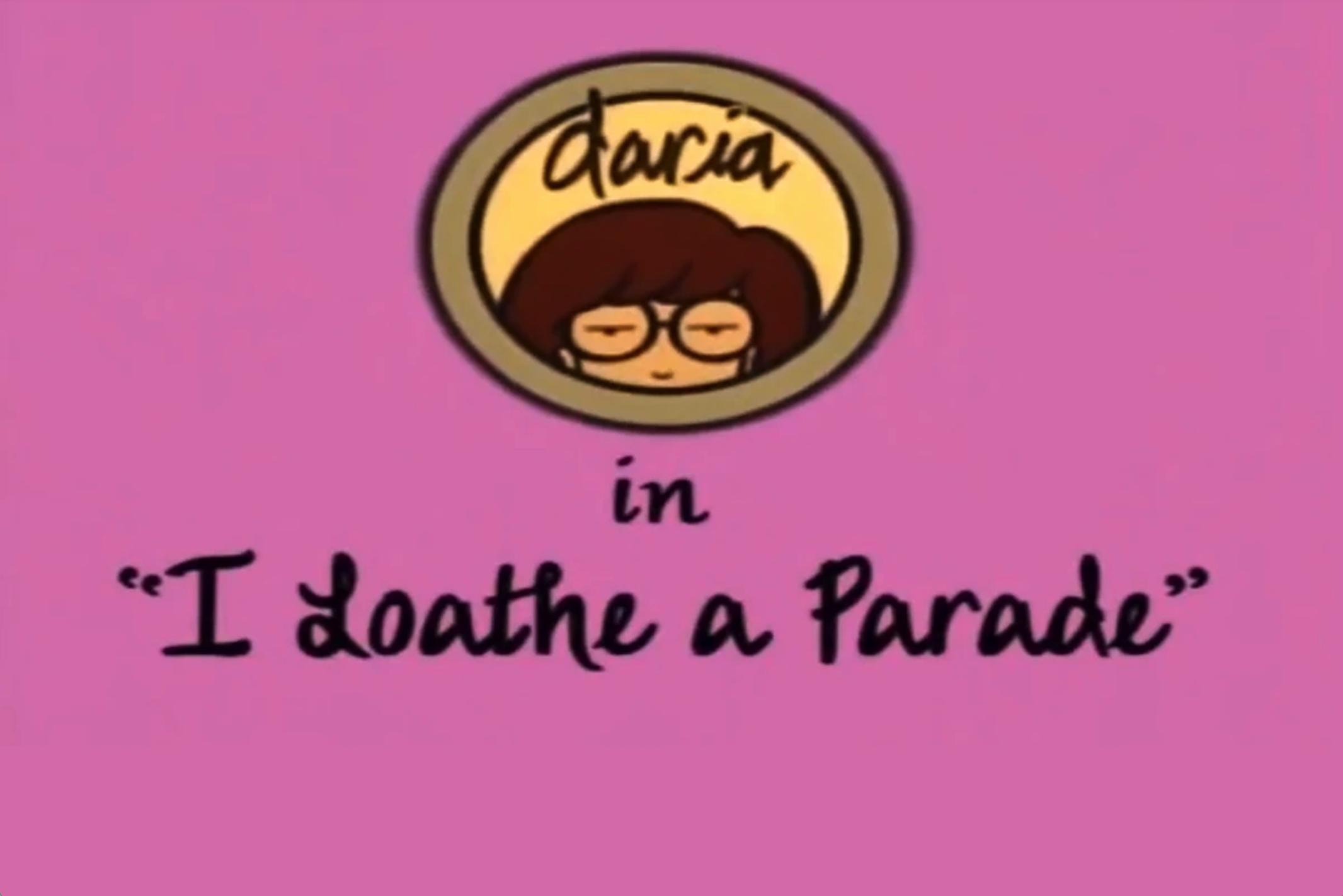 I Loathe a Parade