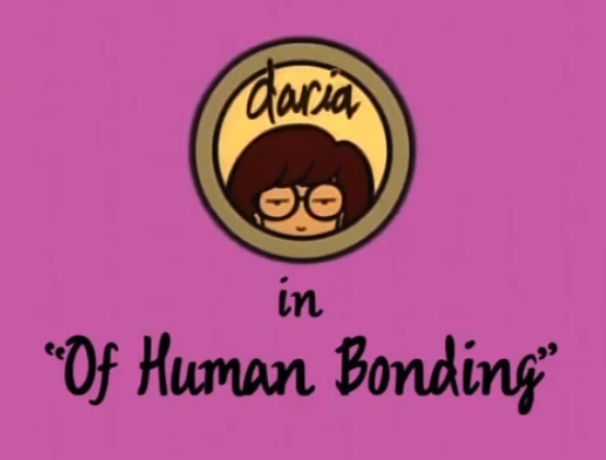 Of Human Bonding