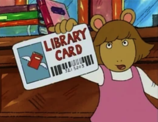 D.W.'s Library Card